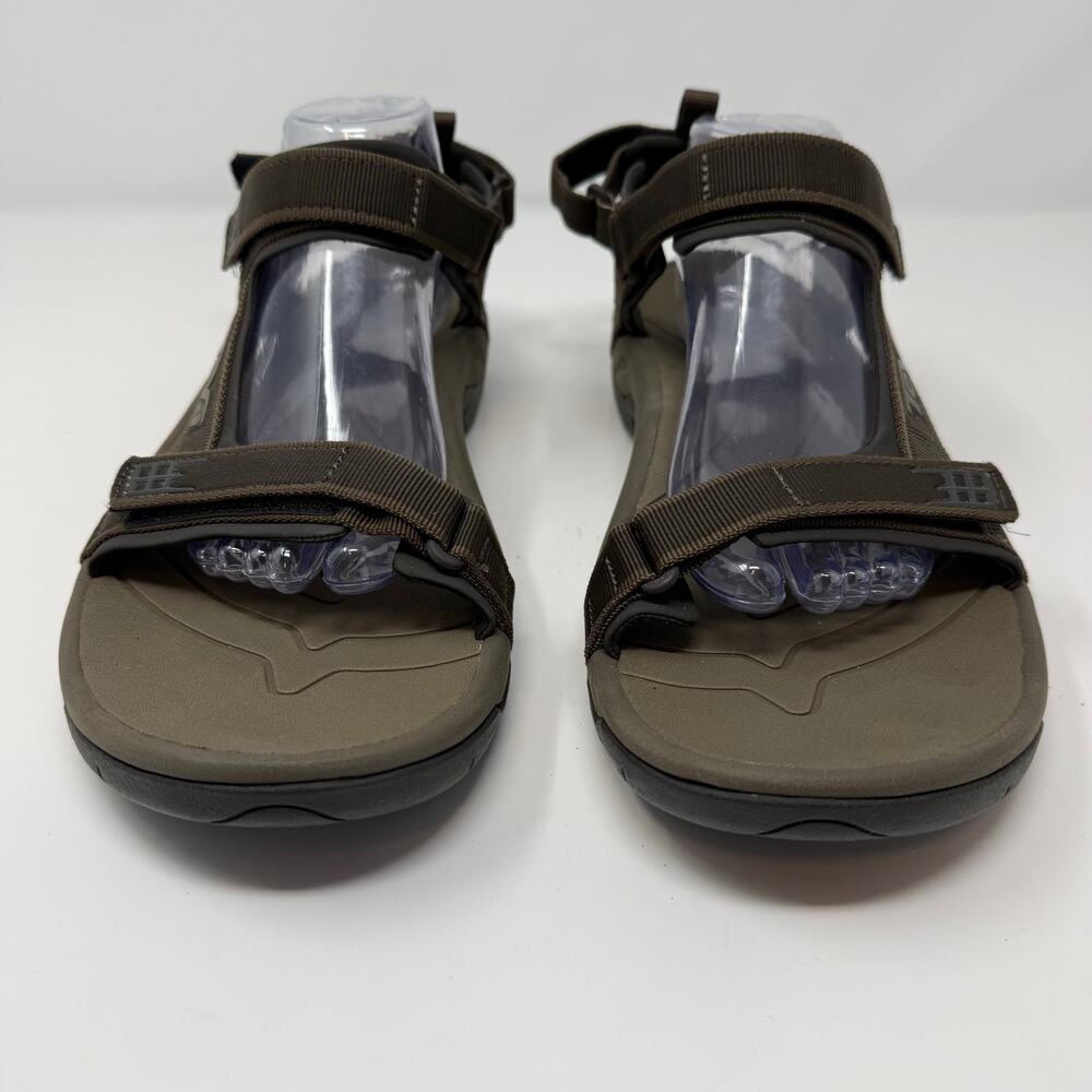 Teva Tanza Sport Sandals Men's 13 Brown Hiking Sandals Rugged Summer Footwear - Picture 4 of 12
